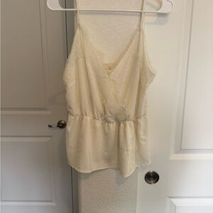 Lovestitch Cream Lace Camisole Top